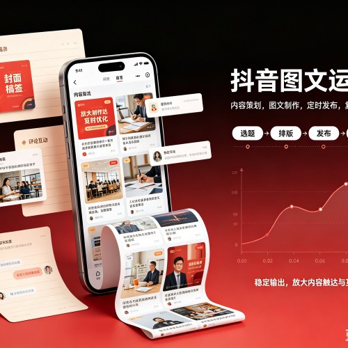 修武抖音图文代运营服务